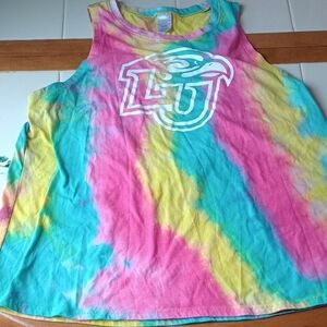 Tie dye 🌈 Liberty University Tank Top
